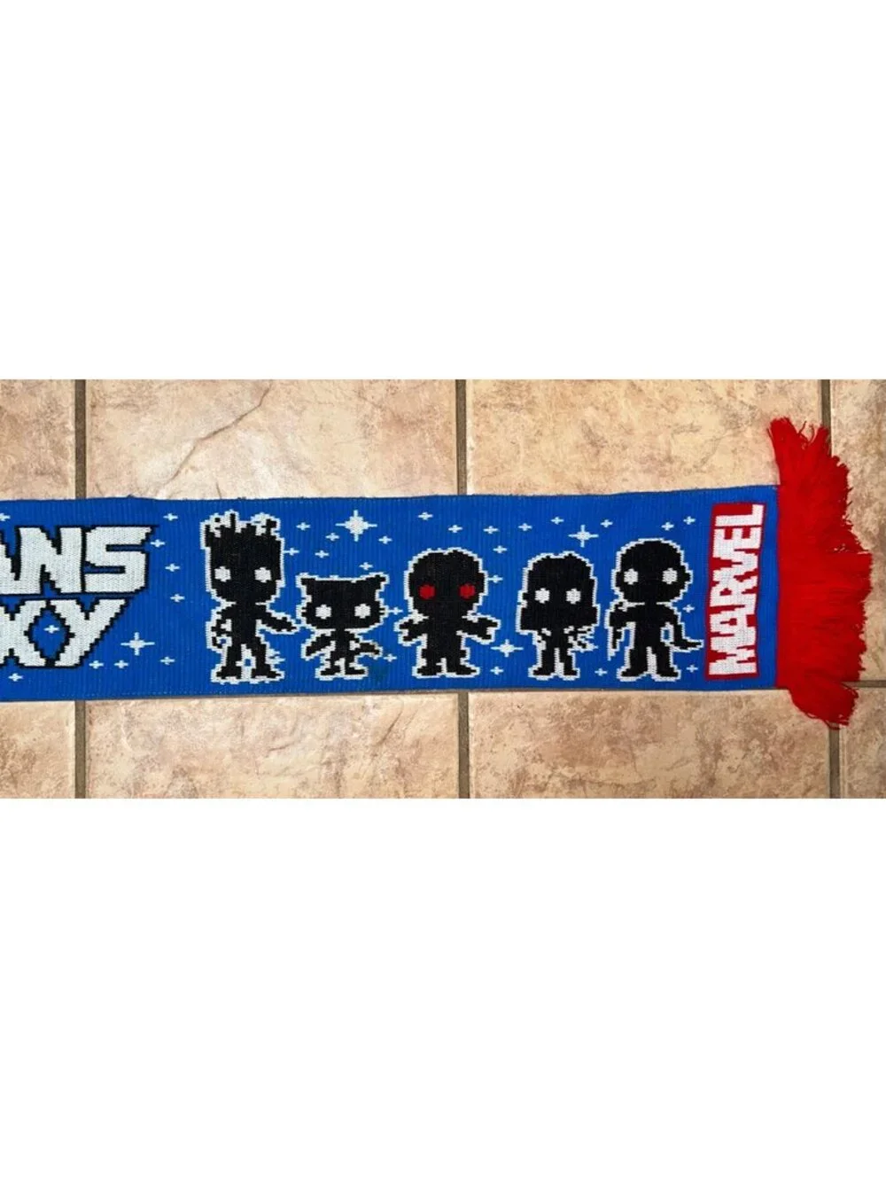 Marvel Guardians of the Galaxy Groot Knit Scarf Collector Corps Exclusive